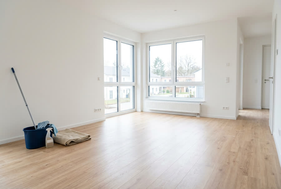 Nieuwbouwwoning schoon opgeleverd, klaar voor sleuteloverdracht